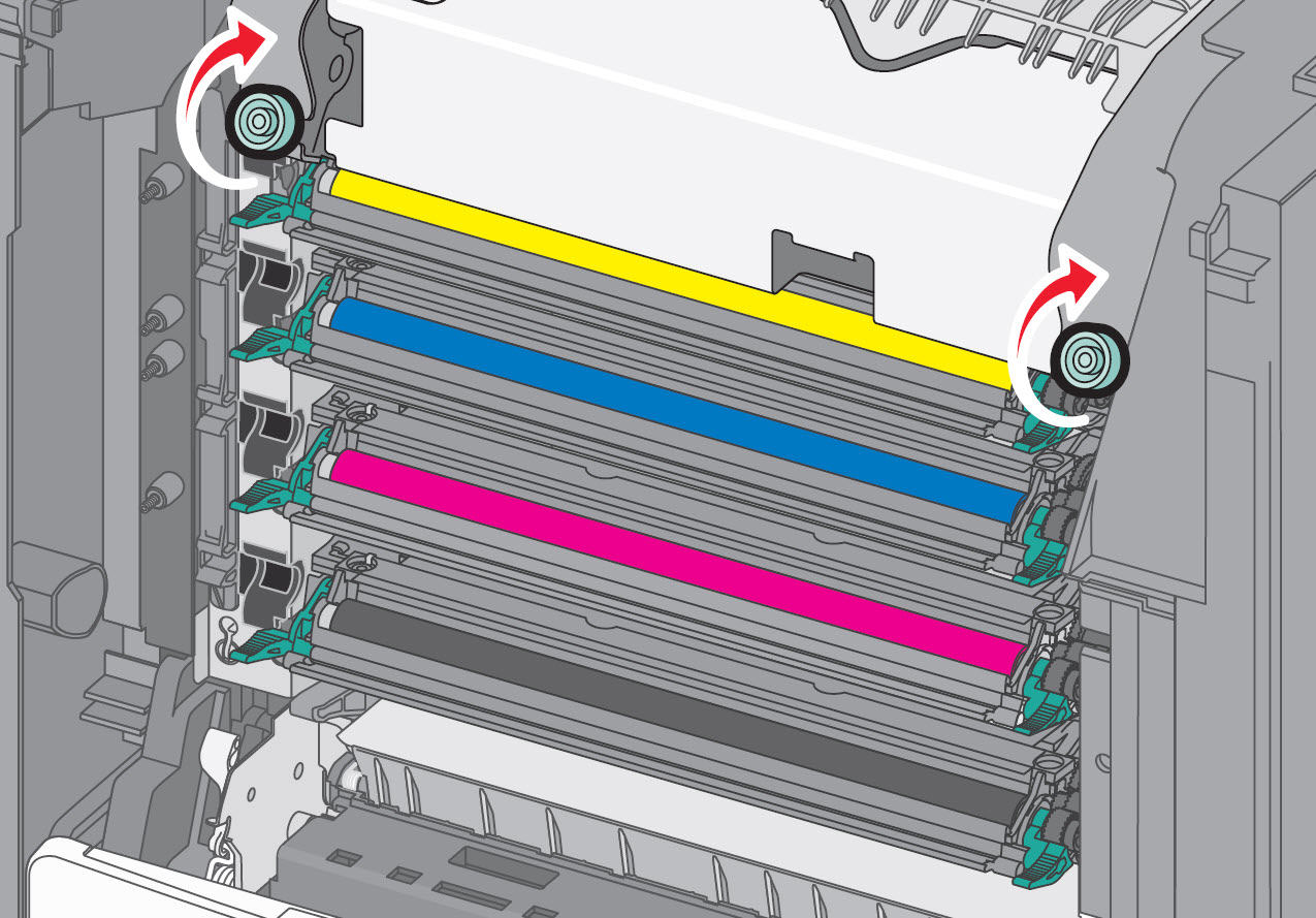 120.07 Service fuser error message Lexmark C746